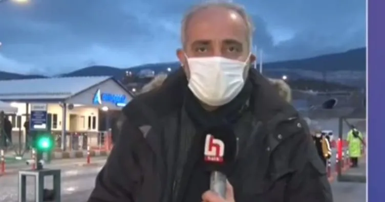 Halk TV’den bu kez Siyanür şovu! Muhabir taktığı maskeyi yayın bitince çıkardı