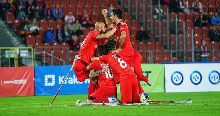Ampute Milli Futbol Takımı’ndan tarihi başarı! Milliler Avrupa şampiyonu oldu...