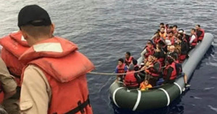 Kuşadası Körfezi’nde 45 kaçak göçmen yakalandı
