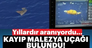 Son Dakika: Kayıp Malezya Uçağı MH370'in yerini gösterdi