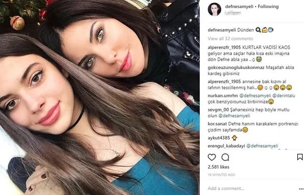 Ünlü isimlerin Instagram paylaşımları (08.01.2018)