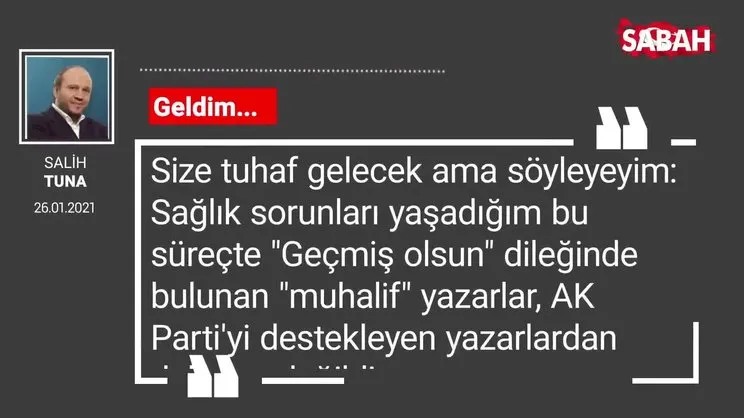 Salih Tuna | Geldim...