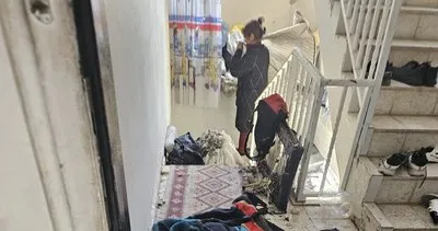 Nusaybin’de bir evde çıkan yangında 9 kişi dumandan etkilenerek hastaneye kaldırıldı #mardin