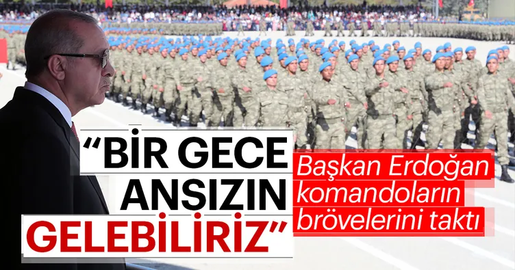 Bir gece ansızın gelebiliriz
