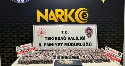 Tekirdağ’da uyuşturucuya darbe! 900 bin TL değerinde madde ele geçirildi, 3 şüpheli tutuklandı #tekirdag