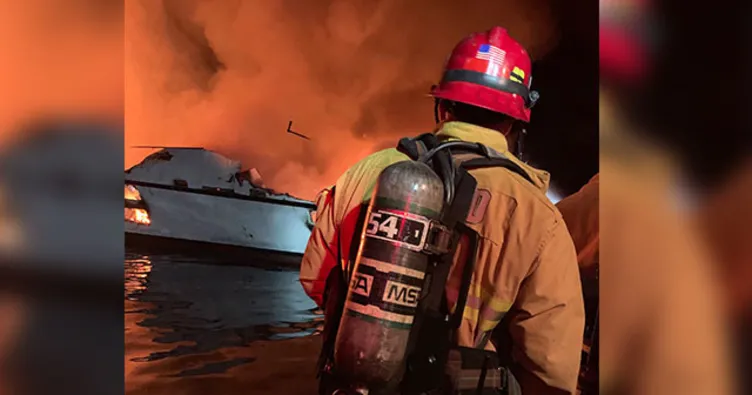 ABD’de yolcu gemisinde yangın: 34 ölü