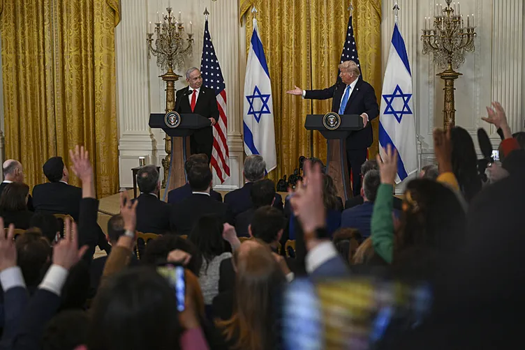 Trump’tan yeni sömürge planı: Gazze’yi ABD toprağı yapmak istiyor! Ortak basın toplantısına büyük tepki