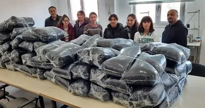 Ardahanlı öğrencilerden deprem bölgesine battaniye yardımı #ardahan