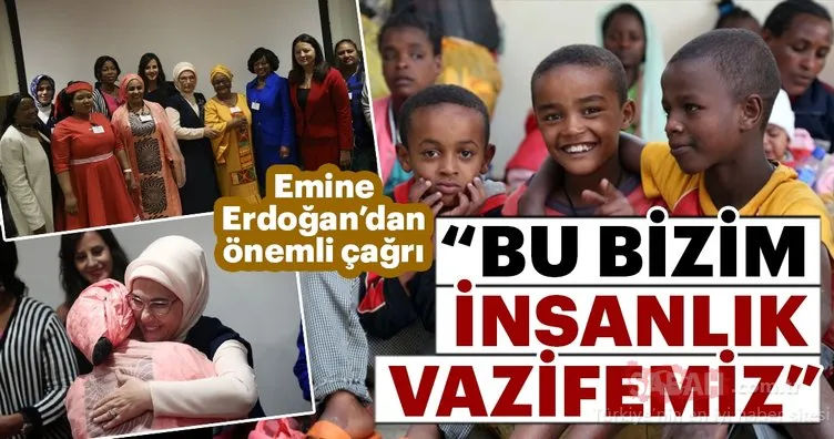 Emine Erdoğan’dan Afrikalı kadınlara destek çağrısı