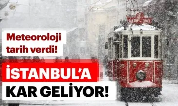 Meteoroloji Genel Müdürlüğü’nden son dakika hava durumu ve kar yağışı uyarısı! İstanbul’a kar geliyor