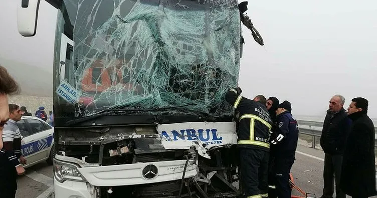 Amasya’da zincirleme trafik kazası: 9 yaralı
