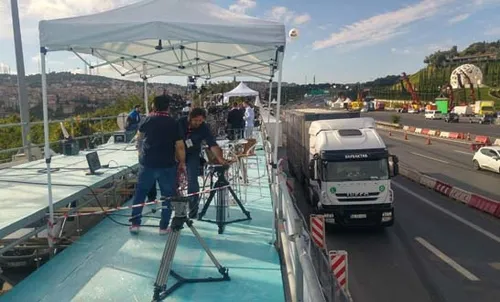 Etkinlikleri nedeniyle 15 Temmuz Şehitler Köprüsü trafiğe kapatıldı-3