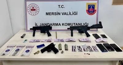 Jandarma’dan Mersin’de silah kaçakçılarına operasyon: 2 tutuklu