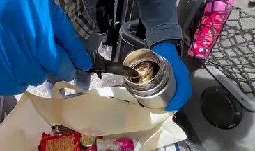 Termosundan yarım kilo bonzai ham maddesi çıktı, savunması pes dedirtti: Üretim yapacaktım... #adana