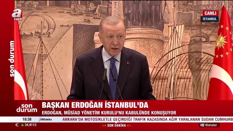Başkan Erdoğan: Türkiye’nin İsrail ile ticareti durdurması örnek teşkil edecek