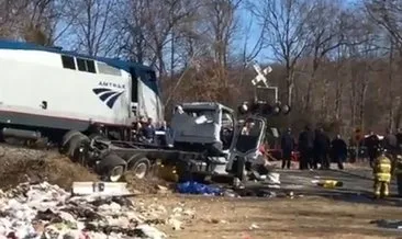 ABD’de vekilleri taşıyan tren kaza yaptı