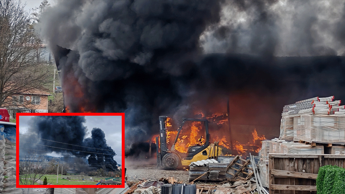 Bolu’da korkutan yangın! Alevler yükseldi, depo kullanılamaz hale geldi Bolu’da korkutan yangın! Alevler yükseldi, depo kullanılamaz hale geldi