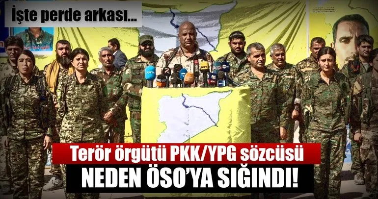 Terör örgütü PKK/YPGnin sözcüsü ÖSOya teslim oldu