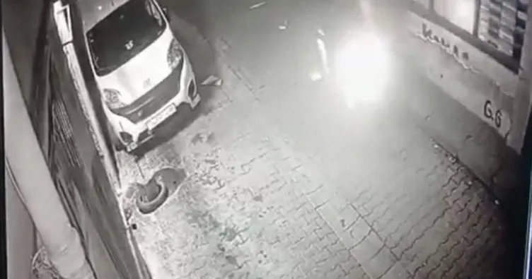 İstanbul’da dehşet anları kamerada: Motosikletini yakıp, işyerini kurşunladılar!
