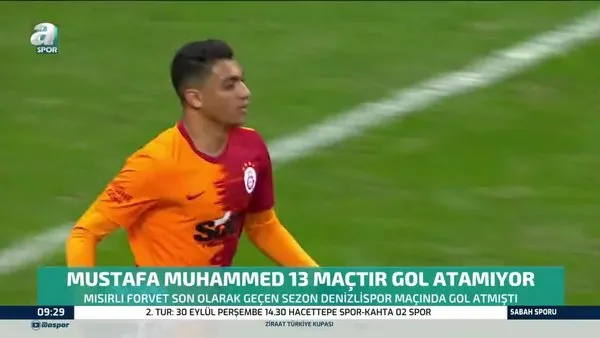 Mustafa Muhammed 13 maçtır gol atamıyor | Video