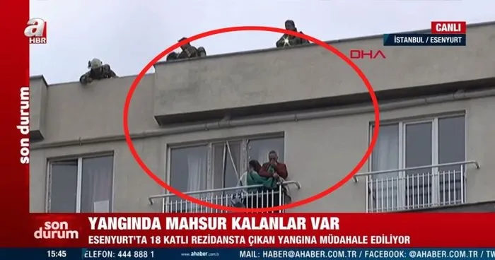 SON DAKİKA: İstanbul Esenyurt’ta 18 katlı binada yangın! Mahsur kalanlar var... Olay yerinden canlı yayın... | Video
