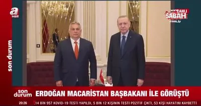 Başkan Erdoğan Brüksel’deki temasları kapsamında Macaristan Başbakanı Orban ile bir araya geldi | Video