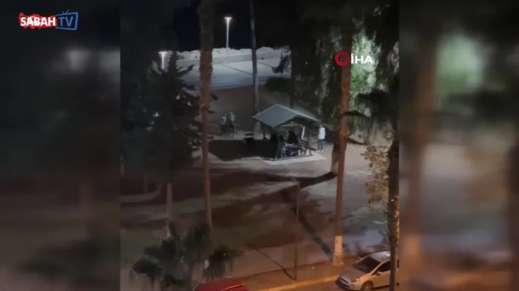 Mersin'de dehşet anları! Kavga eden 2 grubun üzerine aracını sürdü | Video