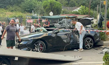 Beykoz’da 2 otomobil çarpıştı: 7 yaralı