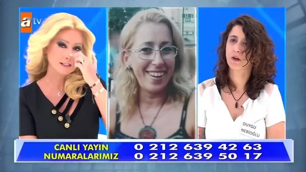 İşte Metin Akpınar'ın kızı Duygu Nebioğlu'nun annesi: Müge Anlı Suphiye Orancı'yı arıyor! | Video
