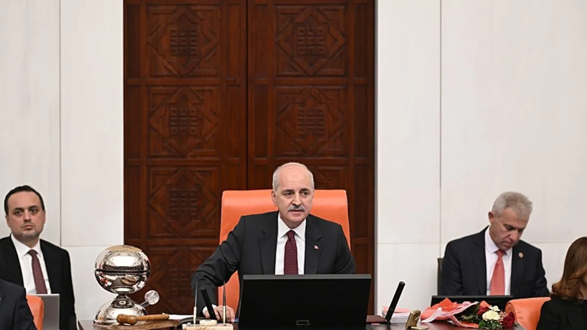 Meclis'te yeni dönem başladı: TBMM Başkanı Kurtulmuş'tan önemli açıklamalar