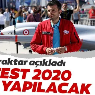 Selçuk Bayraktar TEKNOFEST 2020'nin Gaziantep'te yapılacağını açıkladı