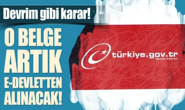 İkametgah artık ’e-devlet’ten alınabilek