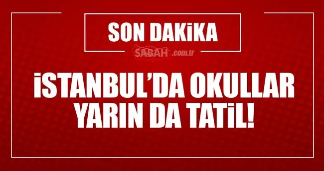 Istanbul Da Yarin Okullar Tatil Beklenen Aciklama Geldi Sayfa 2 En Son Haber