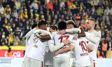 Son dakika haberi: Galatasaray, deplasmanda Ankaragücü’nü 3-0 mağlup etti
