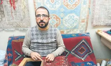 Antika halılar, usta ellerde hayat buluyor #aksaray
