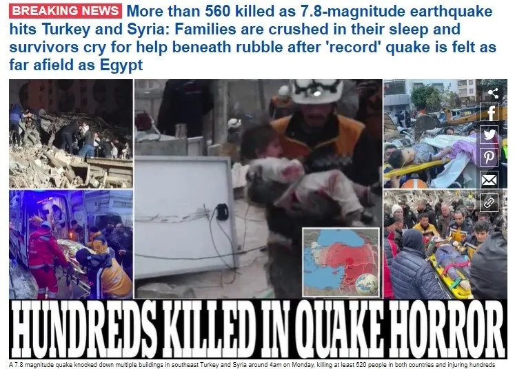 Türkiye'yi yasa boğan deprem dünyanın manşetlerinde! Hepsi tek bir noktaya dikkat çekti