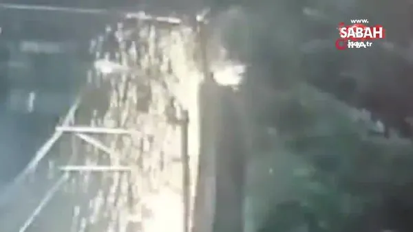 İstanbul'da metro hattında korku dolu anlar: Elektrik telleri havai fişek gibi patladı | Video