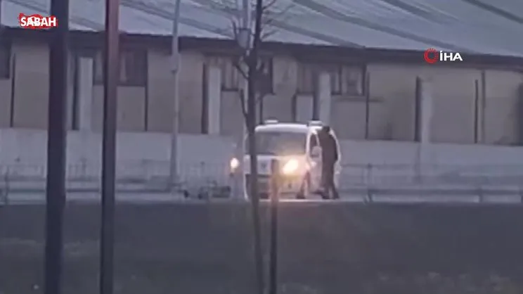 Drift atarken arkadaşlarını camdan aşağı düşürdüler | Video