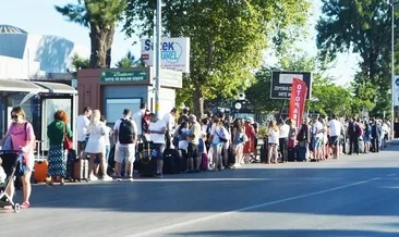 Rodos’ta kapıda vizeye ’yoğunluk’ engeli