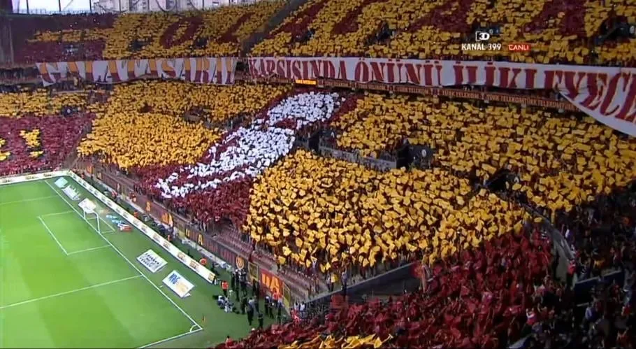 Galatasaray Besiktas Derbisinde Muthis Koreografi Galeri Spor