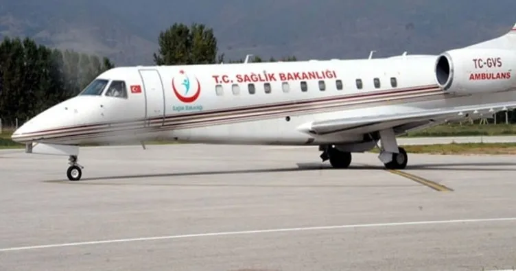 Siirt’te ambulans uçak 2 günlük Zehra bebek için havalandı