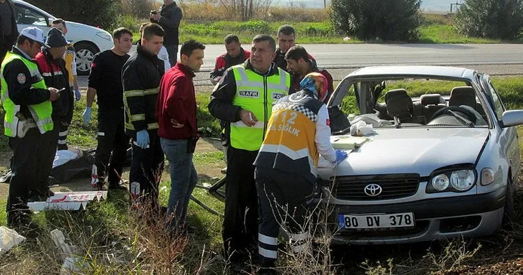 Ceyhan’da kaza: 1 ölü, 1 yaralı
