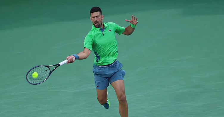 Djokovic, şanslı kaybeden Nardi’ye elendi