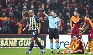 Fenerbahçe – Galatasaray derbilerindeki kart istikrarı!