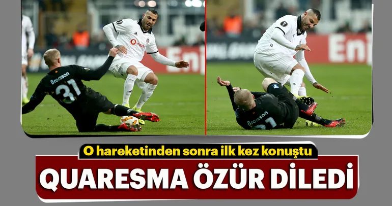 Quaresma özür diledi