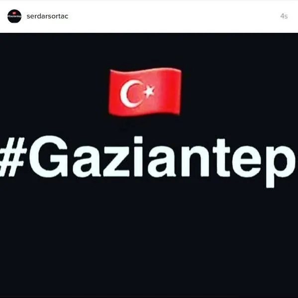 Ünlülerden Gaziantep’teki hain terör saldırısına tepkiler