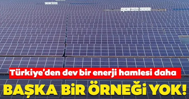 Türkiye’den dev bir enerji hamlesi daha! Avrupa’da başka bir örneği yok