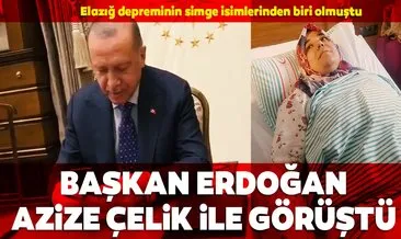 Başkan Erdoğan, Azize Çelik ile telefonda görüştü | Video