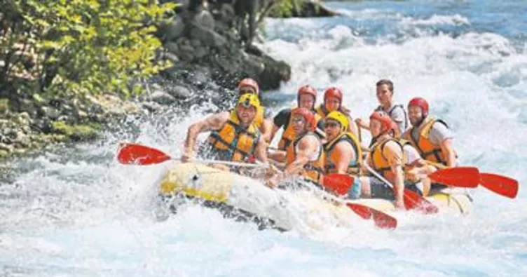 Raftinge ilgi büyüyor