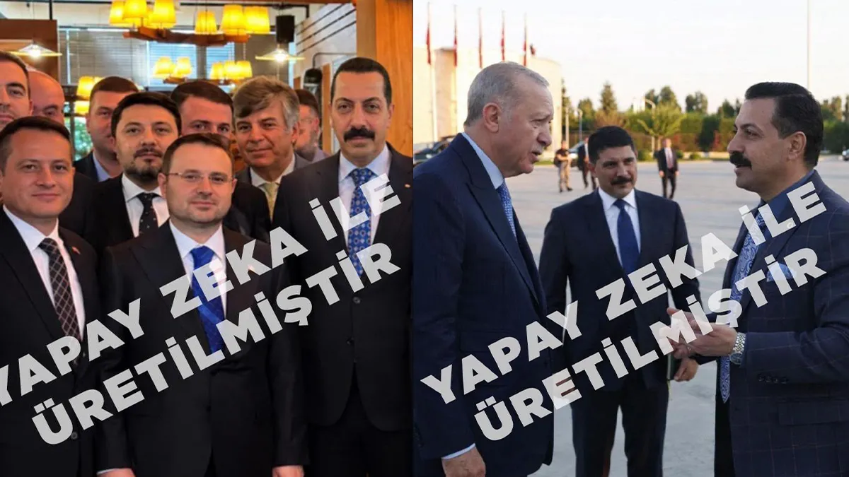 SON DAKİKA… Başkan Erdoğan ve Akın Gürlek ile fotoğrafını oluşturmuştu! Yapay zeka başına iş açtı!